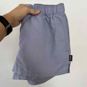Patagonia 5-inch purple Baggies shorts